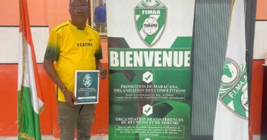 Séminaire international des Instructeurs de Maracaña:  Mariano Montcho représente le Bénin