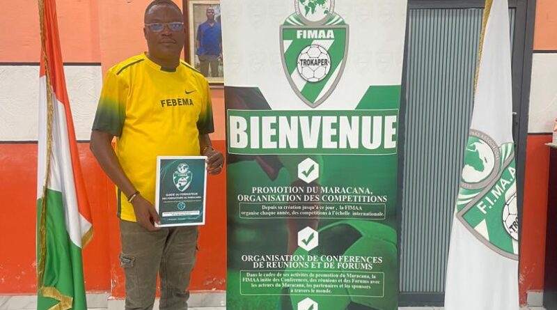 Séminaire international des Instructeurs de Maracaña:  Mariano Montcho représente le Bénin