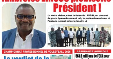 Ambroise ZINSOU pour conduire les destinées de l&rsquo;APS-Bénin