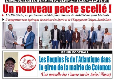 Réchauffement de la collaboration entre le ministère des Sports et APS-Bénin: Un nouveau pacte scellé !